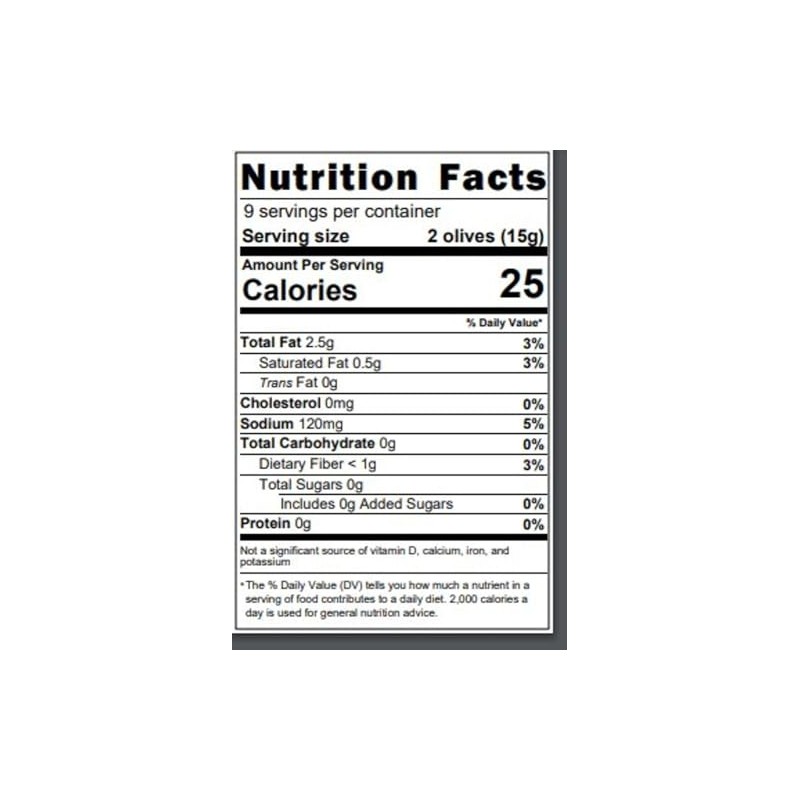 Divina Pitted Kalamata Olives, 6 Oz. (Case of 6)