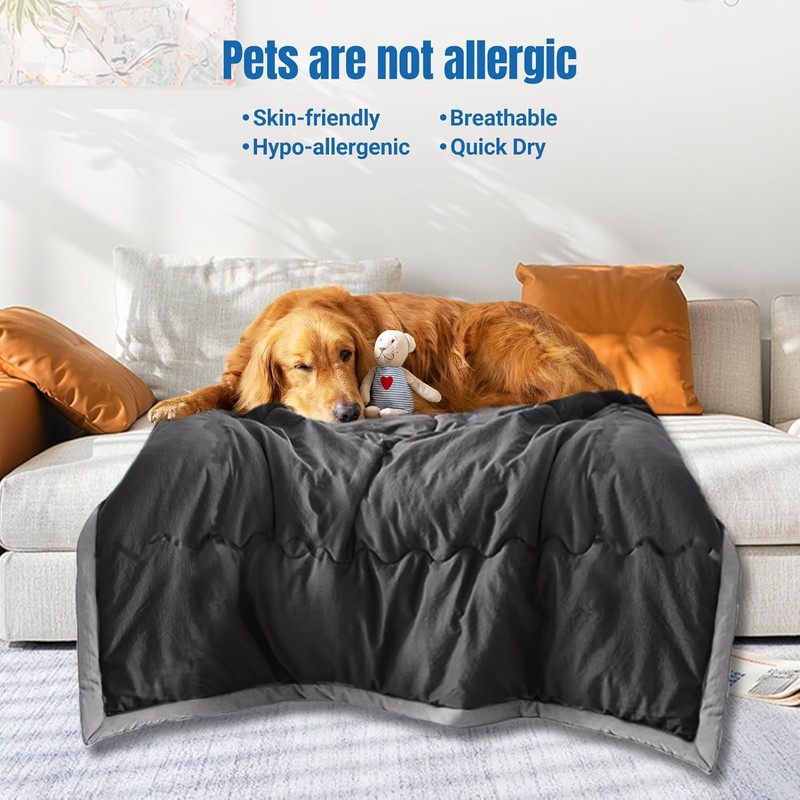 Cooling Blanket for Summer, Double Sided Cold Effect 140x100cm Soft