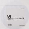 WEN 12SD80 12-Inch 80-Grit Adhesive-Backed Disc Sandpaper, 4-Pack