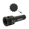 JEUCLEL M18 Triple Square Impact Spline Bit Socket, 18mm Metric