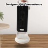 POPSTORE Slim Ceramic Tower Room Space Heater Indoor Thermostat 1200W