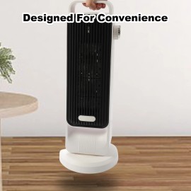 POPSTORE Slim Ceramic Tower Room Space Heater Indoor Thermostat 1200W 110V Fan White