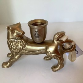 Anthropologie House of Hackney Menagerie  Lion Taper Candle Holder New NWT