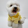 Cute Dog Clothes Striped Dog Polo Shirts Cute Sweater Puppy