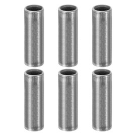PATIKIL M8 Steel Spacers, 6 Pcs Metal Spacers Steel 8mm ID x 12mm OD x 40mm L Carbon Steel Spacer Screw Standoff Round for 5/16in or M8 Screw Bolts