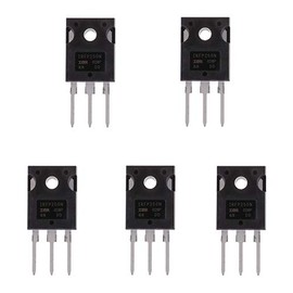 BOJACK IRFP250 MOSFET Transistors IRFP250N 30A 200V N-Channel Power MOSFET IRFP250NPBF TO-247(Pack of 5 Pcs)