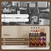 3-Tier Countertop Wine Rack, Coffee Syrup Rack Organizer With Drawer
