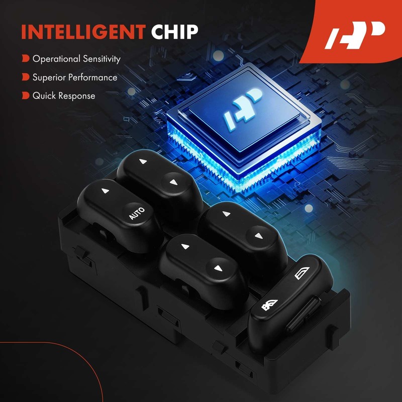 A-Premium Master Power Window Switch Compatible with Ford Taurus 2000-2007