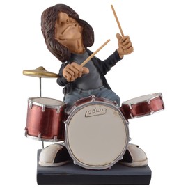 VOGLER Joh. Vogler GmbH Funny Life - Popstar Marky from the most famous punk band in the world, made of artificial stone, hand-painted, Warren Stratford Collection