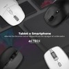 Acteck Mouse Multidispositivo Optimize Ergo MI680 / 2.4 GHz +