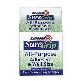 8 oz Zinsser 62008 Zinsser, SureGrip Starch-Based Adhesive and Wall Size