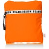Beams Design 07202304 Pocketable Eco Bag, Unisex, Adult, orange