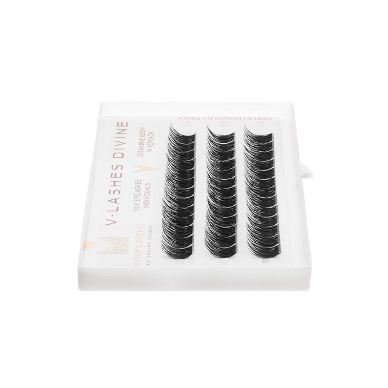 MANY BEAUTY False Eyelash Clusters "Divine" Pack of 39 -