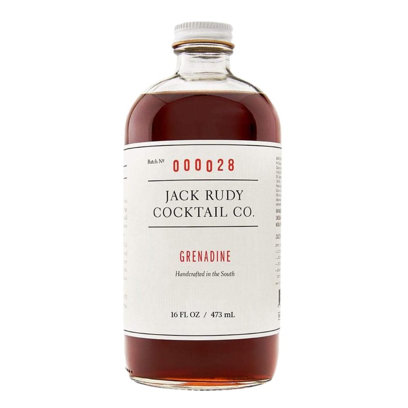 Jack Rudy Grenadine Cocktail Syrup | 16 fl oz |
