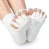 Boolavard Comfy Toe Foot Alignment Socks