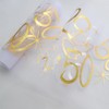 Yontree 50th Birthday Decoration Table Decoration Birthday Table Runner for