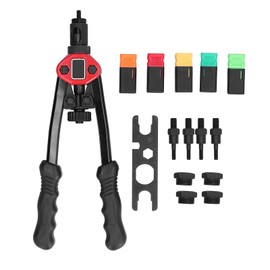 Rivet Nut Tool Hand Blind Riveter, BT‑606 Rivnut Riveting Tools with Nut Setting System M3 M4 M5 M6 M8 Rivets Nuts