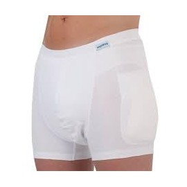 Suprima Bodyguard Art 1-412-000 Protective Briefs for Men Size XL White, White