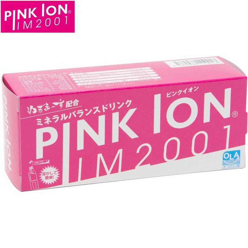 Pink Ion 1101 Powder Refreshing Beverage, Pink Ion, 7 Packets,