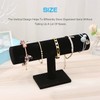 JEJA Bracelet Holder, Velvet Bracelet Holder, T-Bar Bracelet and Watch