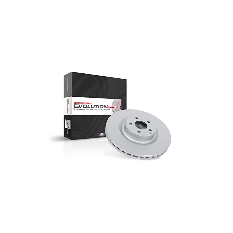 Power Stop EBR871EVC front Evolution Genuine Geomet® Coated Brake Rotor