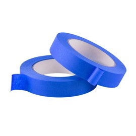 Lichamp 2 Pack Blue Painters Tape 1 inch, Blue Masking Tape 1 inch x 55 Yards x 2 Rolls (110 Total Yards) | Lichamp