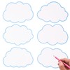 FOBSME 60 Pcs Large Clouds Cutouts 7.48x5.12 Inch Paper Cloud