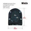 WinZo PP080B-A U Shape Toilet Seat Soft Closing Quick Release