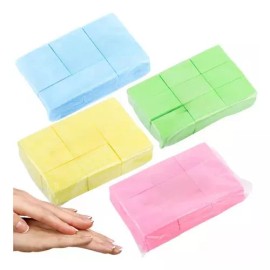 Mafab 2000 Toallitas Gasas Limpiadora Pegamento Extensiones Uñas F