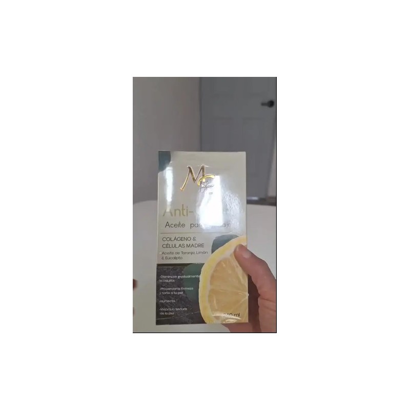 Aceite Para Masaje Anticelulitis Colágeno Tonifica, Mc Life