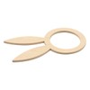 Tiardey 30 Pcs Easter Napkin Rings, Easter Bunny Napkin Holder,
