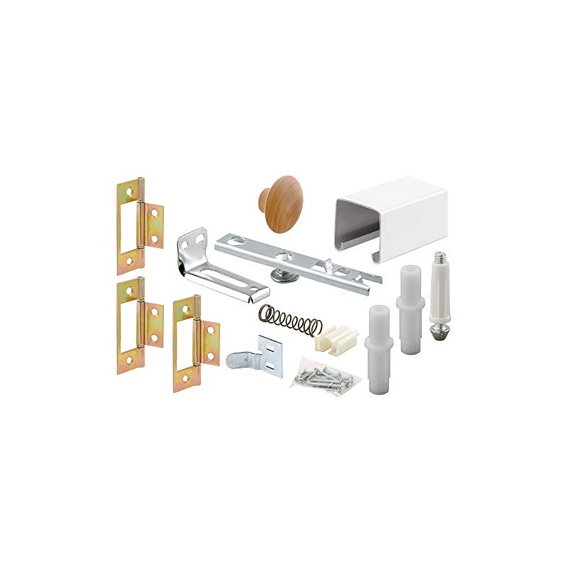 Prime-Line 164686 Bi-Fold Closet Door Track Kit, Fits 36 In.