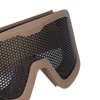 Safety Goggles Breathable Shock Resistant Iron Mesh Patterned Wind Sand