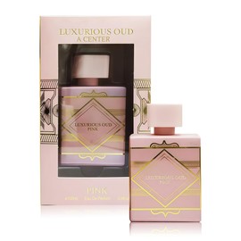 A CENTER Luxurious Oud Pink Women's Perfume Floral, Fruity, Musk, Sandalwood, Vanilla Eau De Parfum Long Lasting Fragrance 3.4Fl Oz Perfume for Women with Elegant Bottle