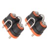 2PCS Cam Cleat Ball Bearing Marine Boat Fast Entry Rope