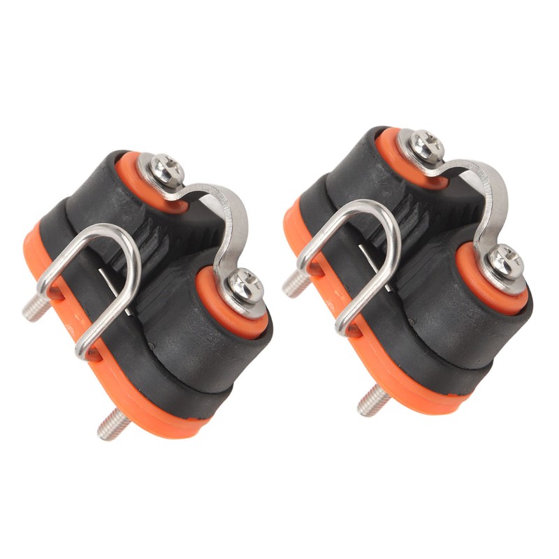 2PCS Cam Cleat Ball Bearing Marine Boat Fast Entry Rope