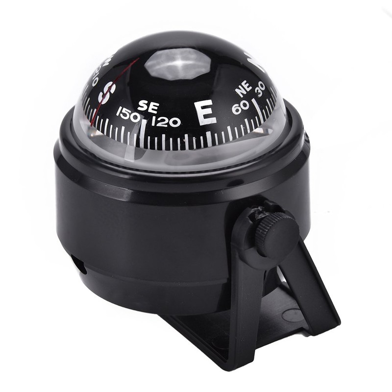 Boat Compass,Multi-Purpose Electronic Adjustable Pivoting Military Marine Ball Night Vision