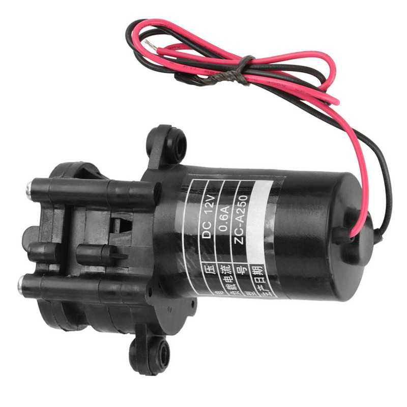12V ZC-A250 Mini Self priming CorrosiOn Resistant DC Gear Water