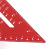 7 Inch 90 Degree Rafter Square Protractor Aluminum Alloy Woodworking