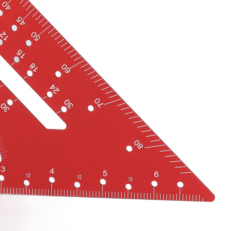 7 Inch 90 Degree Rafter Square Protractor Aluminum Alloy Woodworking