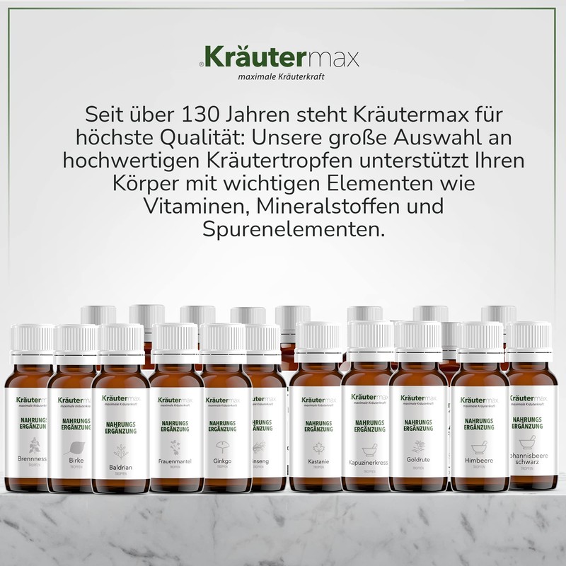 Kräutermax Willow Herb Drops | Willow Herb Small Blossom Extract