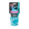 Nuby Flip-it Kids On-The-Go Botella de agua impresa con pajita