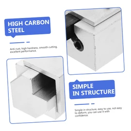 COHEALI Right Angle Corner Chisel for Woodworking Durable Cutting Tool for Door Lock Hinge Recesses High Hardness Easy to Use for Picture Frames and Carpenters