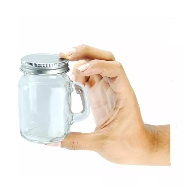 MITORRI 12 Tarro Mason Jar Mini De 100 Ml Con