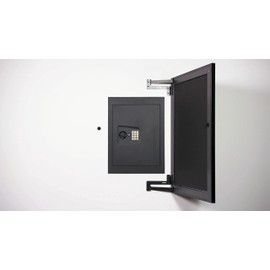 HiddenHinge - UNDETECTABLE Designed for Easily mounting a Picture Frame Over a Wall Safe, Access Panel or in-Wall Storage Location. *Picture Frame Not Included
