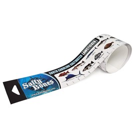 Salty Bones South Carolina Saltwater Lawsticker - 36" Sticker Ruler - Made in The USA - Newest Version