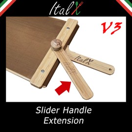 ITALX NEW EZ Pizza Peel 14 V3 (actual size 13.46") - self-launching pizza peel - sliding peel (Also available 12", 16" and 20")