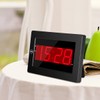Timegyro Digital Wall Clock Battery Operated - LED Display Digital