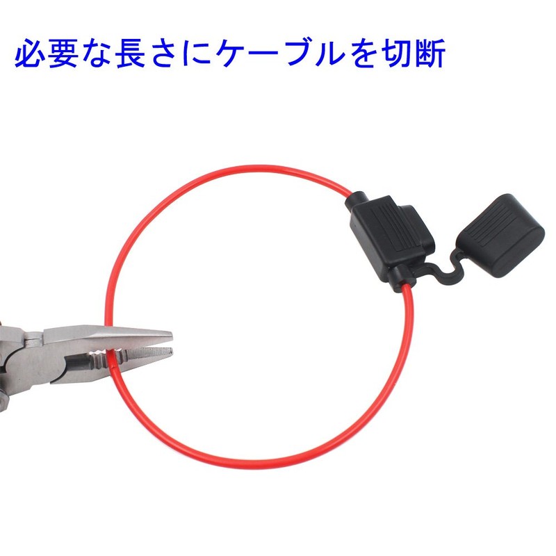 Kiligen 5pcs Inline ATC ATO Fuse Holder Car 20A Waterproof