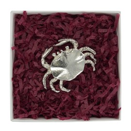 Beautiful Crab Figurine Handcast in Fine Pewter by William Sturt
